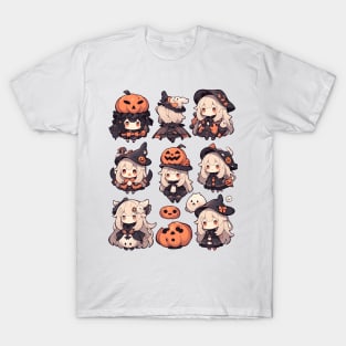 Kawaii Anime Halloween T-Shirt